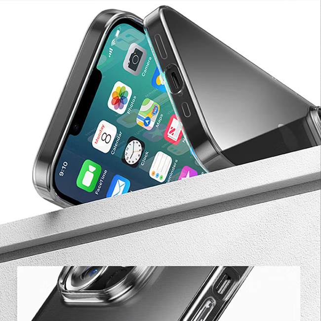 Ốp lưng iPhone 14 Pro Max Mipow Tempered Glass