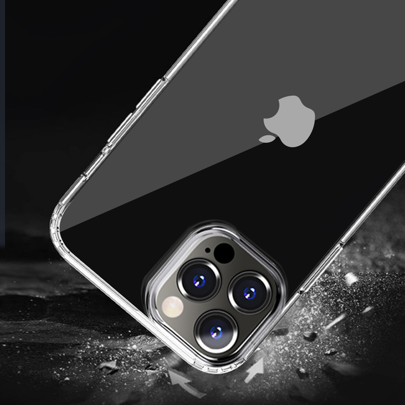 Ốp lưng iPhone 14 Pro Max Mipow Tempered Glass